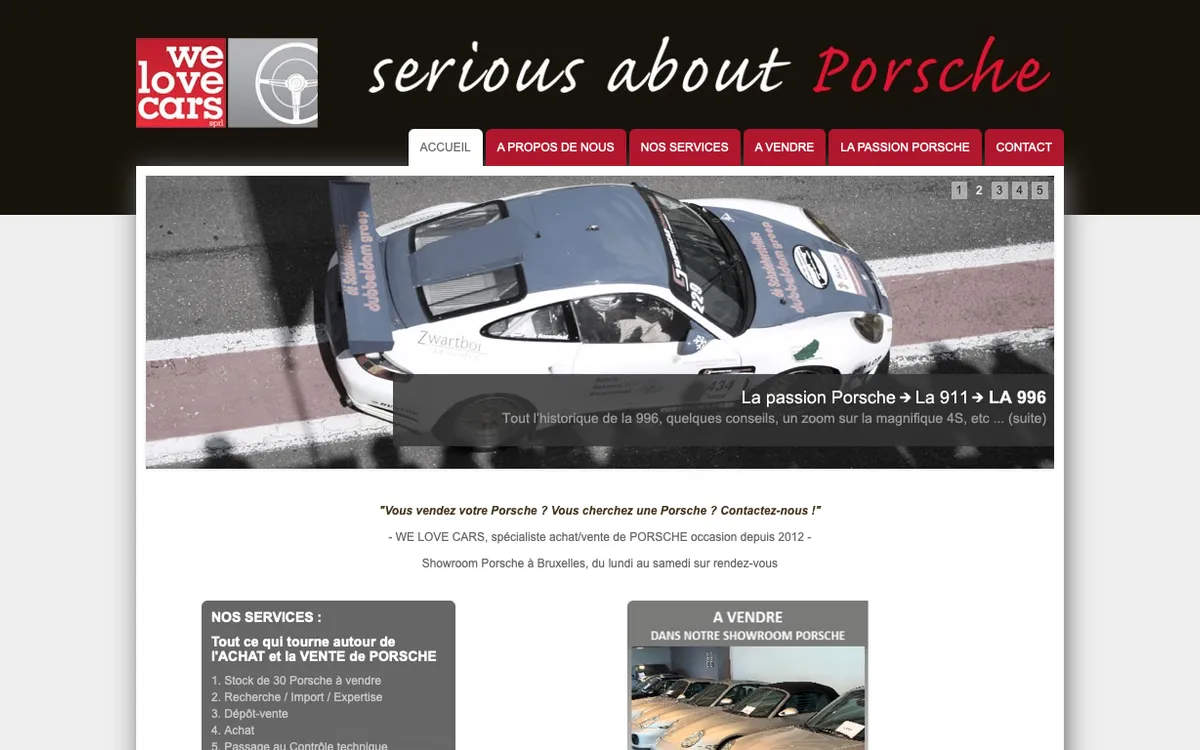 Ancien site de We Love Cars